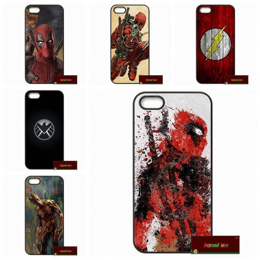 Marvel Avengers Super Hero Cover case for iphone 4 4s 5 5s 5c 6 6s plus samsung galaxy S3 S4 mini S5 S6 Note 2 3 4 DE1121