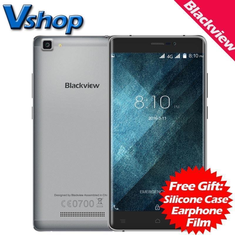 Original Blackview A8 Max 4G Mobile Phone Android 6.0 2GB RAM 16GB ROM Quad Core 720P 8MP Camera Dual SIM 5.5 inch Cell Phone