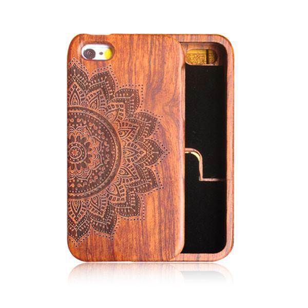 Natural Wood Embossed Case For iPhone 5 5s SE 6 6s Plus Samsung Galaxy S6 S7 edge Plus S5 S4 S3 Note 7 5 4 Carving Wooden Funda