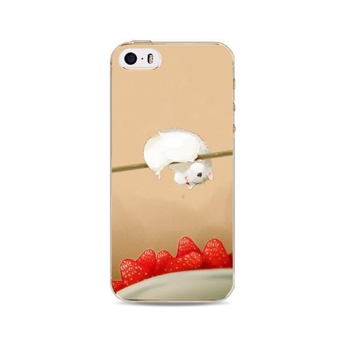 Phone Case For Apple iPhone 6 6S 6Plus 6s Plus 4 4S 5 5S SE Soft TPU Silicon Transparent Cover Cute Cat Owl Animal Phone Cases