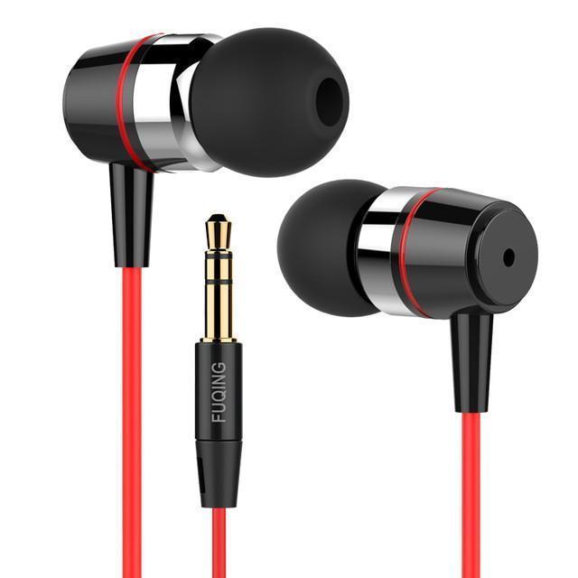 Original Inpher FUQING Bass In-ear Earphones Super Clear Metal Earphone Noise isolating Earbud For iphone 6 Meizu Xiaomi MP3 PC