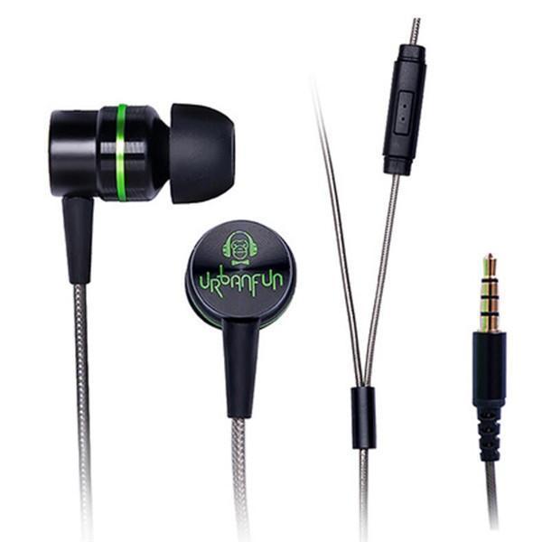 New URBANFUN Balanced Armature With Dynamic In-ear Earphone BA Driver Noise Cancelling In Ear Earphone