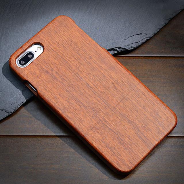 Natural Wood Case Coque for iPhone 7 Plus 6 6S 5 5S SE for Samsung Galaxy S7 S5 S6 S8 Edge Plus Note 7 3 4 5 Bamboo Phone Cases